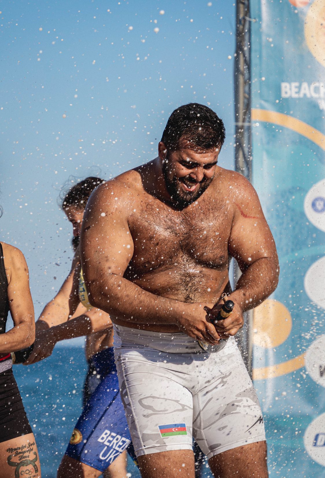 beach wrestling oyan nazariani