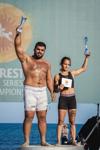 beach wrestling oyan nazariani