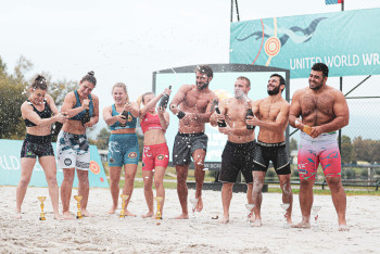 beach wrestling oyan nazariani