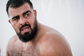 Beach Wrestling Oyan Nazariani