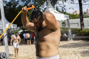 Beach Wrestling Oyan Nazariani