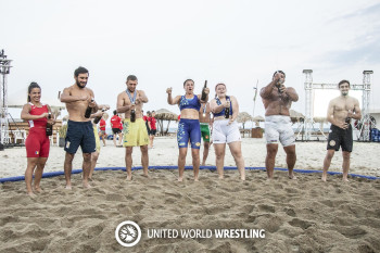 Beach Wrestling Oyan Nazariani